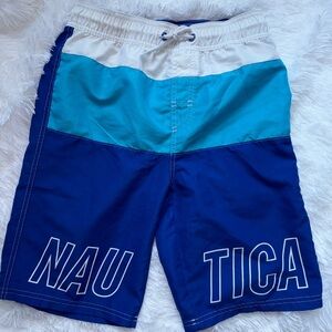 *NAUTICA
Swimsuit blue aqua white sz14-16